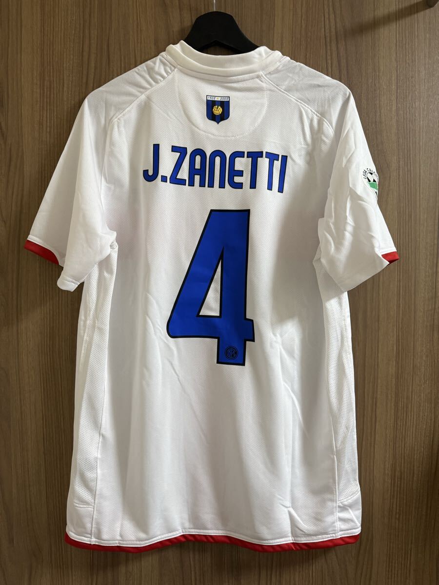 2009 インテル・ミラノ (A) ユニフォーム ハビエル・サネッティ_画像3