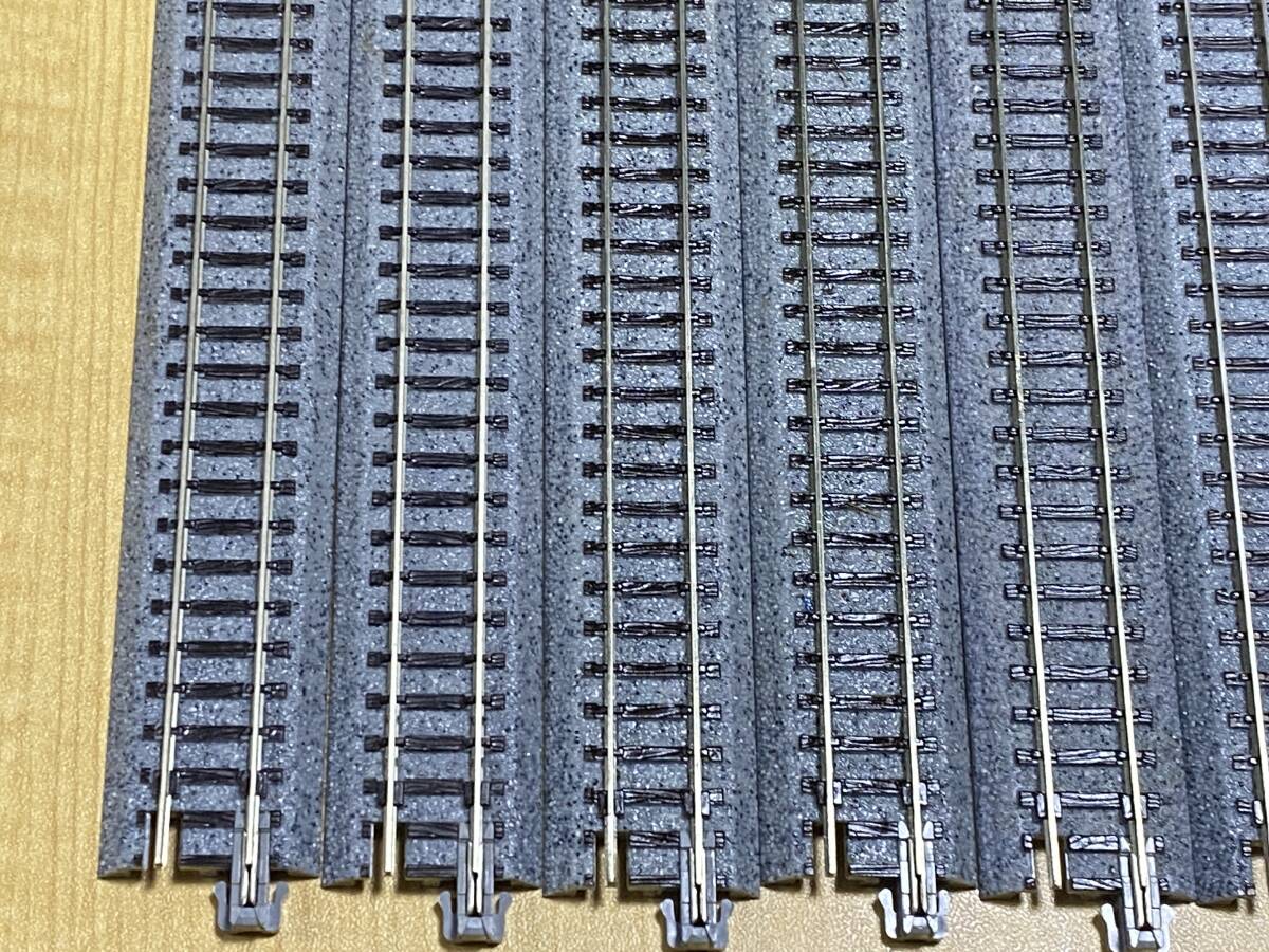 KATO ユニトラック 灰色 S248 直線 ストレートレール 12本セット_画像2