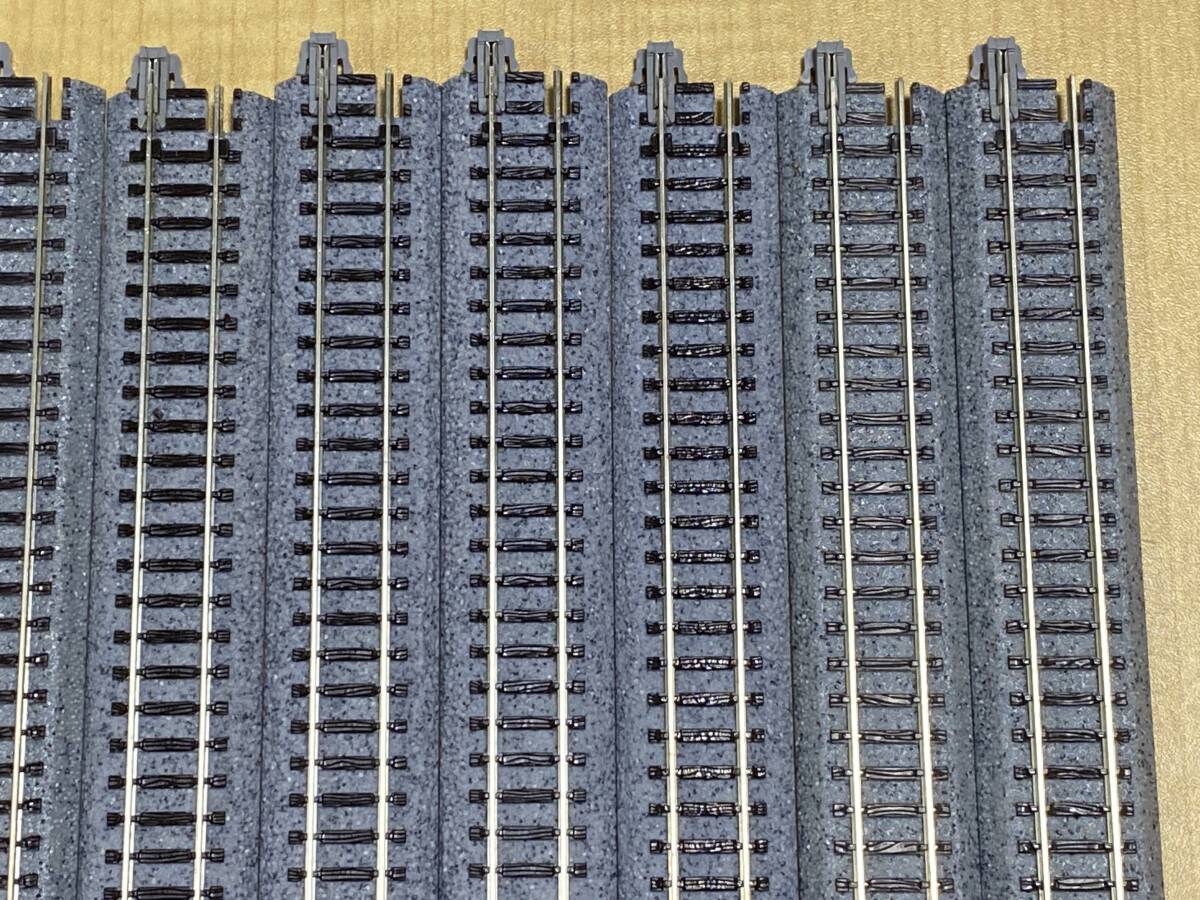 KATO ユニトラック 灰色 S248 直線 ストレートレール 12本セット_画像4