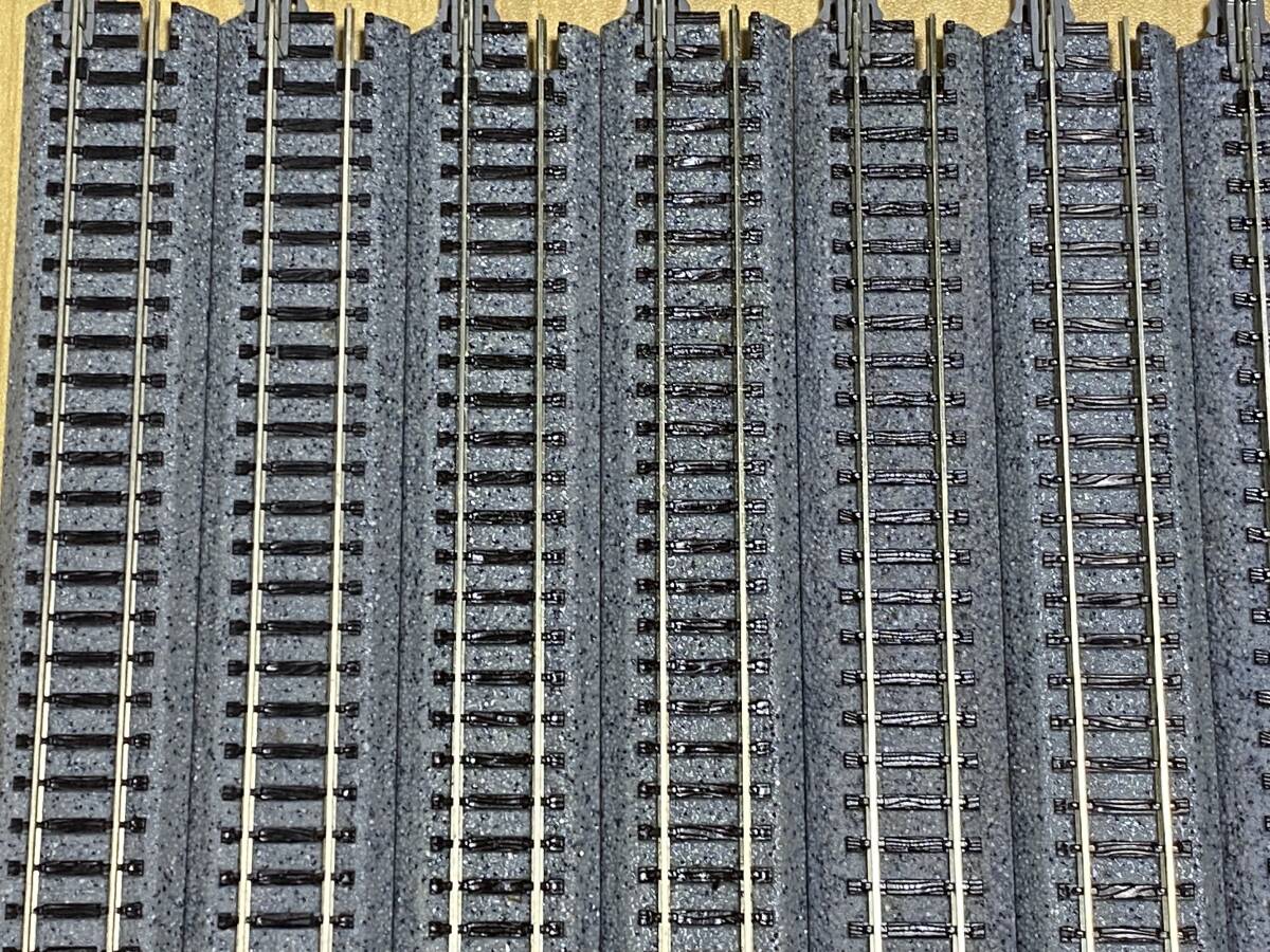 KATO ユニトラック 灰色 S248 直線 ストレートレール 12本セット_画像5