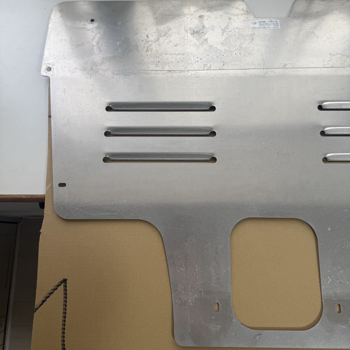 トヨタ MR-S ZZW30 LAILE/レイル Beatrush(ビートラッシュ) フロント アンダーパネル 【引取大歓迎】_画像5