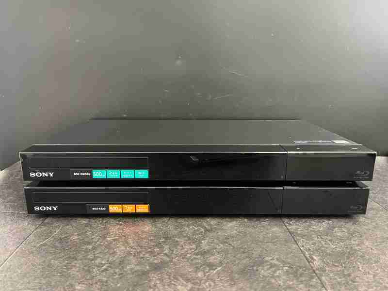 CT12649 SONY ブルーレイディスクレコーダー BDZ-EW520/BDZ-E520 2台まとめ _画像1