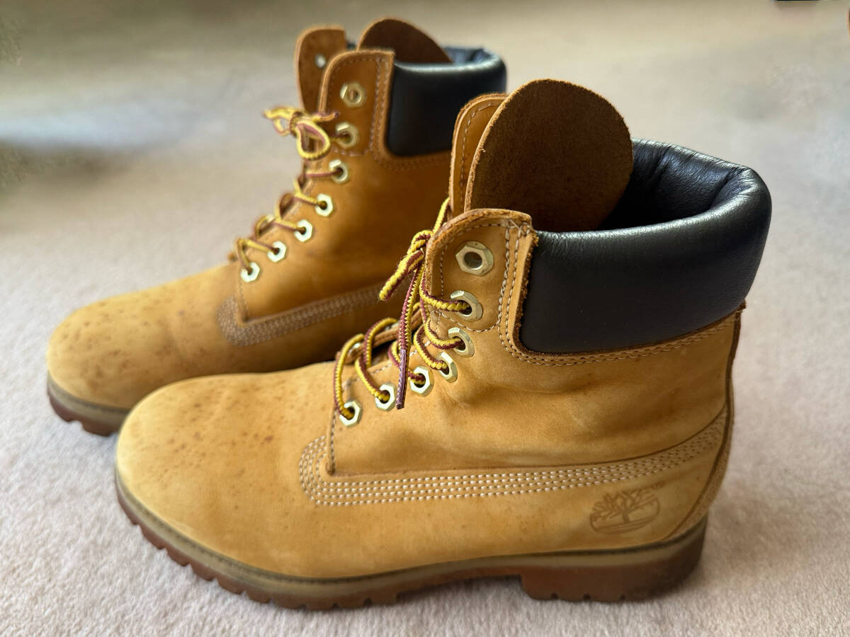 Timberland ティンバーランド 6インチ プレミアム メンズ 10061 ウィート 7W_画像1