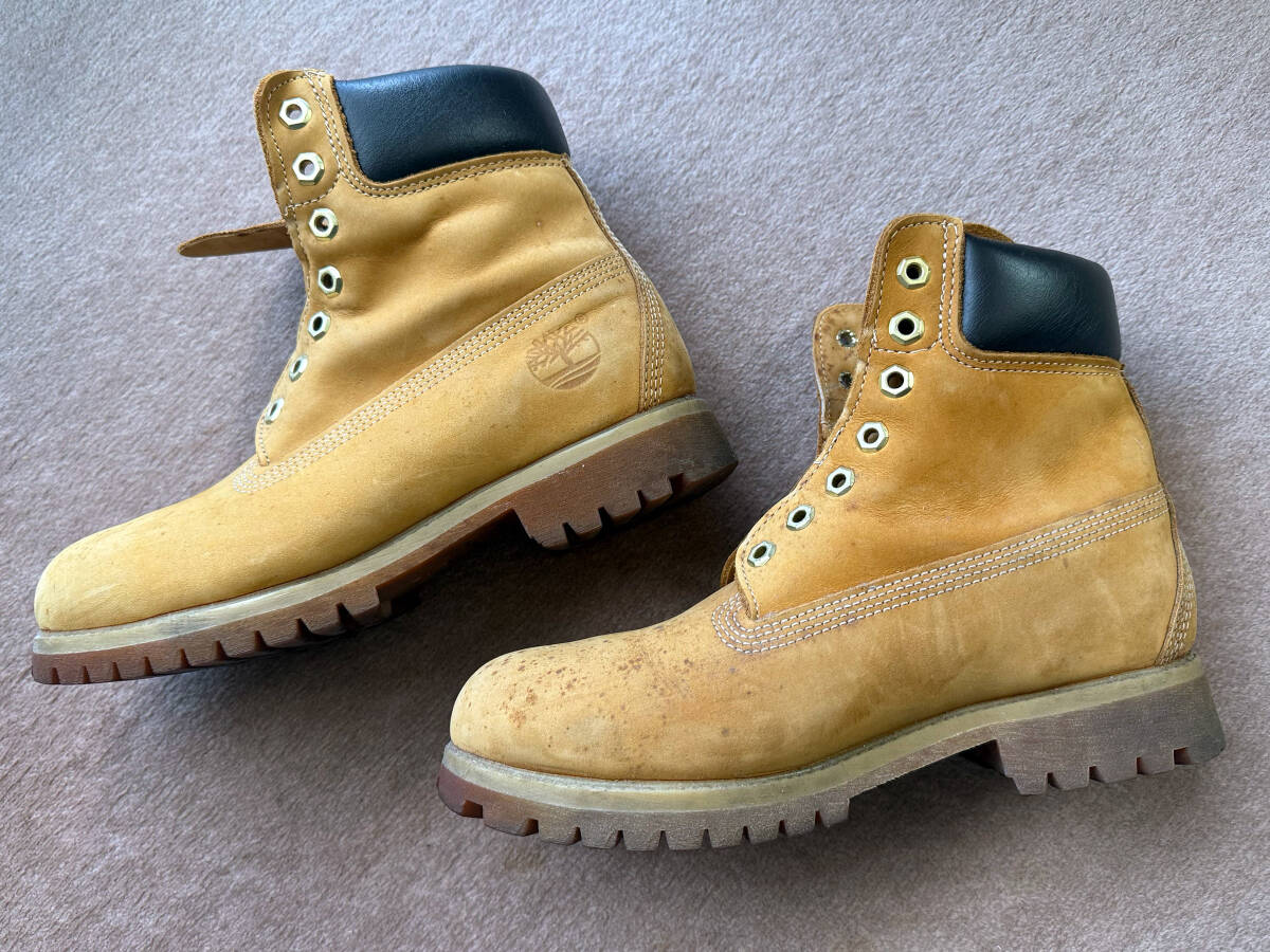 Timberland ティンバーランド 6インチ プレミアム メンズ 10061 ウィート 7W_画像2