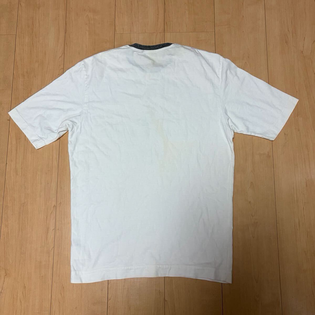 1円スタート DSQUARED2 ディースクエアード Tシャツ 白 半袖 ホワイト 半袖Tシャツ ロゴ カットソー_画像6