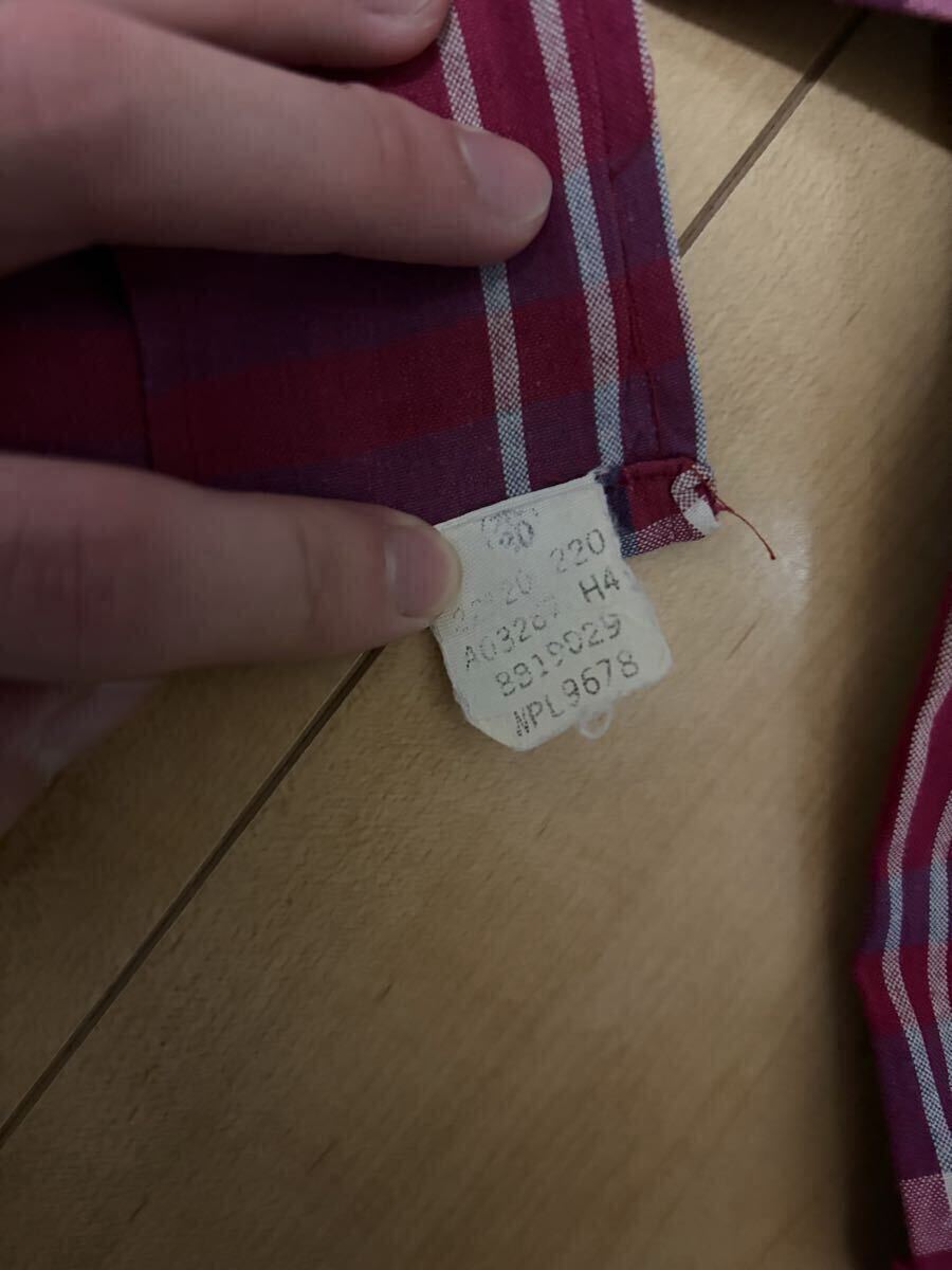 1円スタート BURBERRY バーバリー usa製 アメリカ製 長袖シャツ ボタンダウンシャツ シャツ チェック柄 長袖 チェックシャツ アメカジ_画像6
