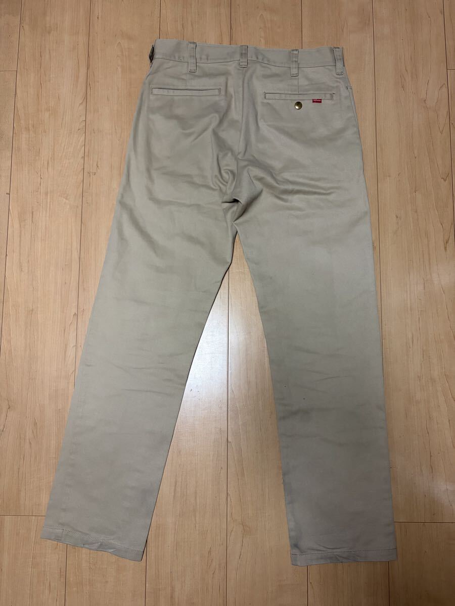 1円スタート Supreme シュプリーム ワークパンツ チノパン パンツ ベージュ CHINO 30_画像4
