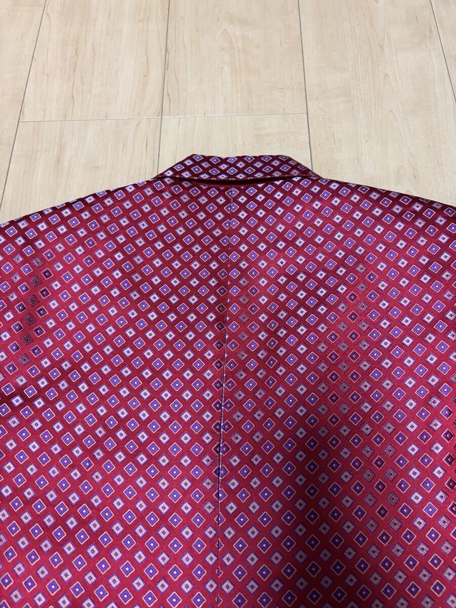 1000円スタート Dior Homme ディオールオム 2006ss エディスリマン テーラード ジャケット テーラードジャケット 赤 スーツ イタリア製 _画像6