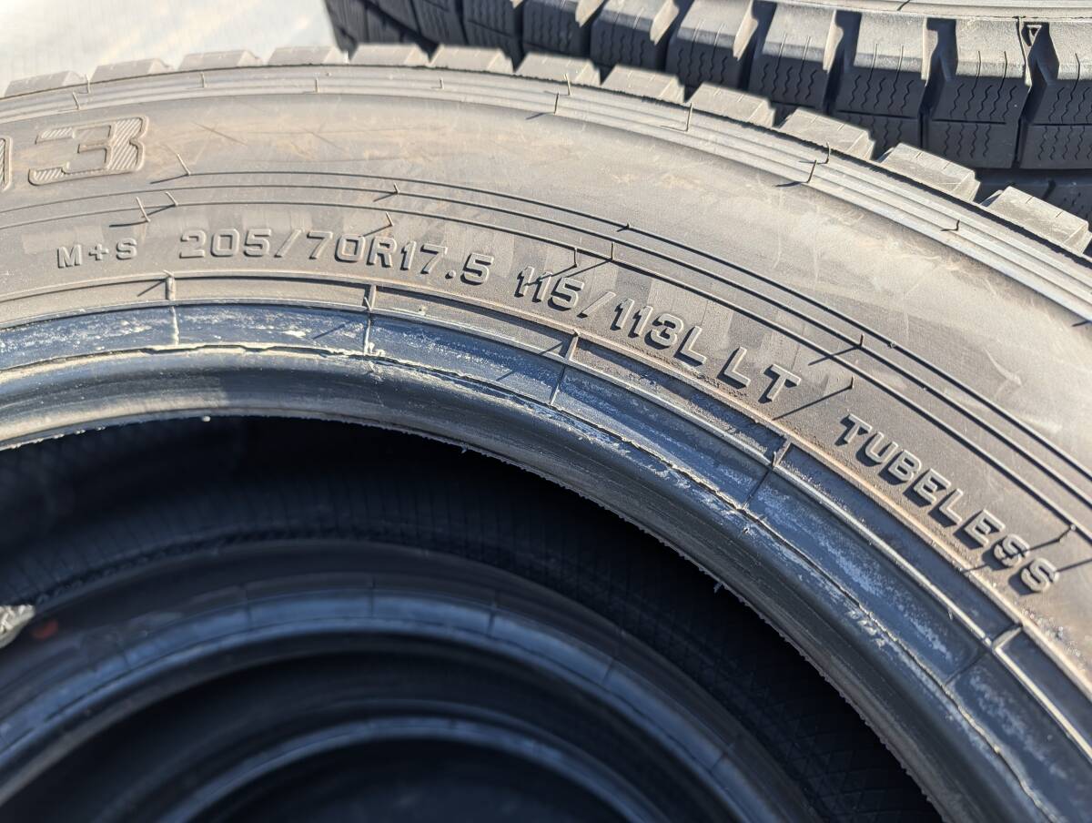 ダンロップ24年製造☆ウインターマックスLT03☆205/70R17.5_画像5