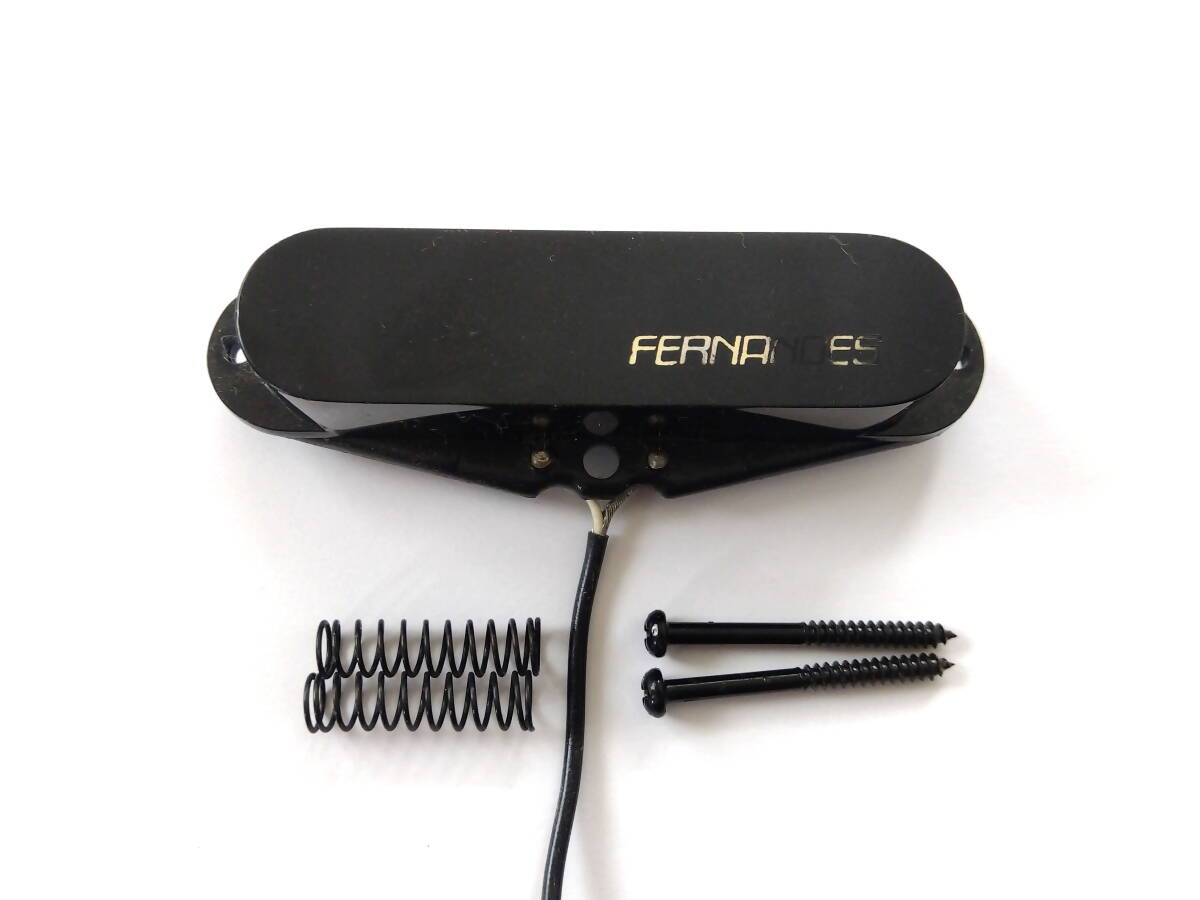 動作良好★90s FERNANDES カバード シングルPU フロント 6.16kΩ ネジ スプリング フェルナンデス STJ40★管理1_画像1