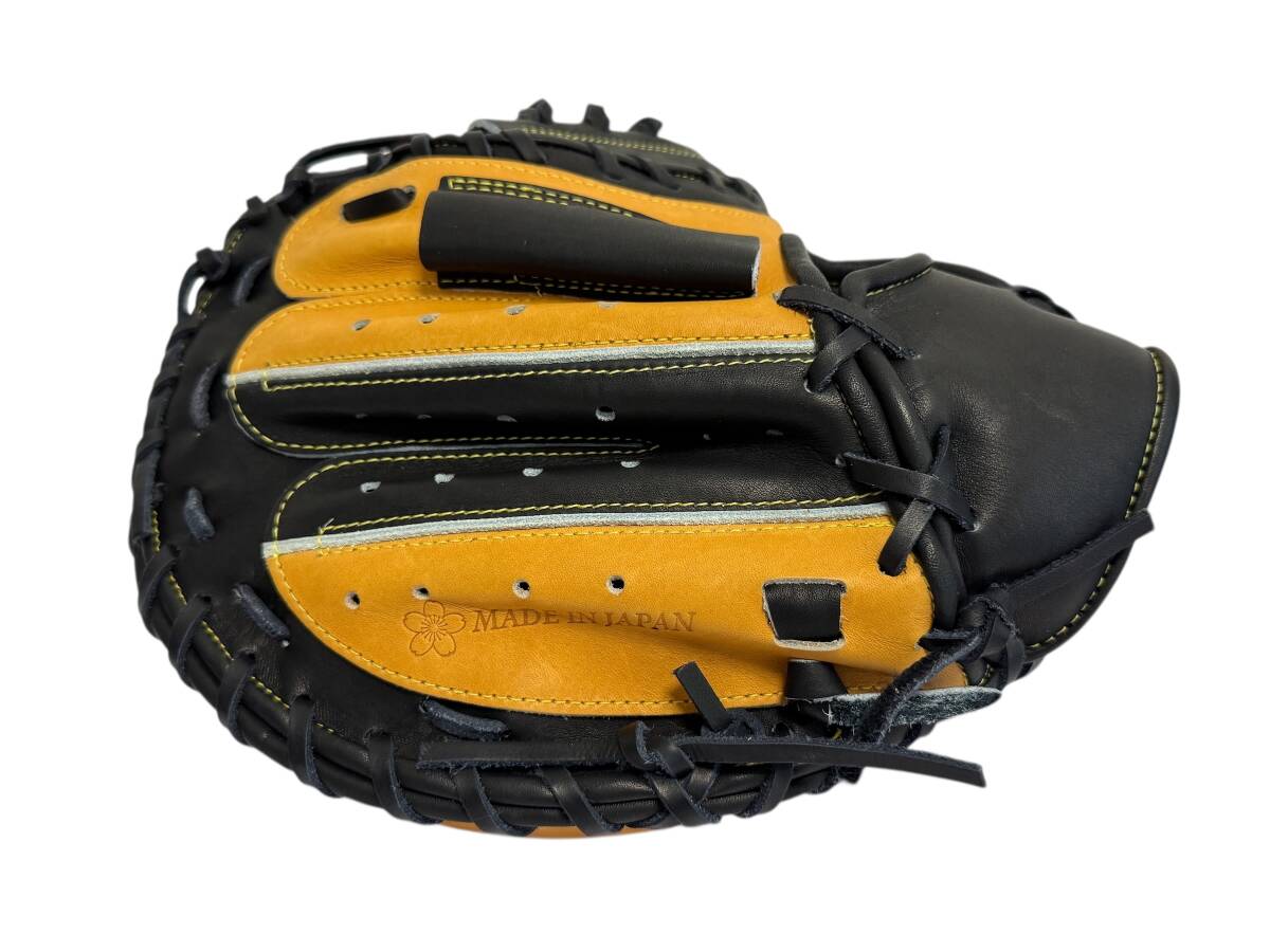 タグ付き未使用品 SURE PLAY シュアプレイ 一般軟式用キャッチャーミットDIMA SP SBM-DS2172■限定品_画像4