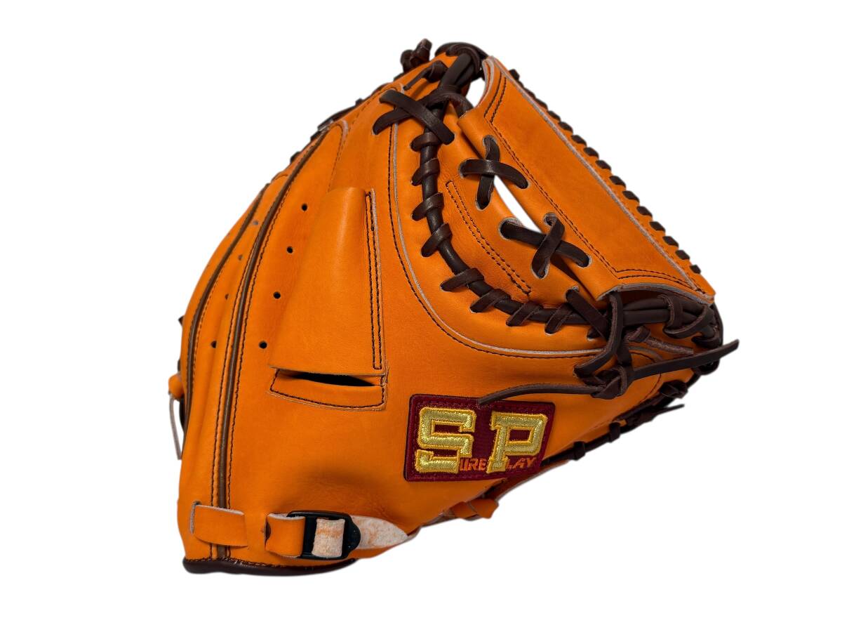 限定品 未使用 SURE PLAY シュアプレイ 一般軟式用キャッチャーミット Extra Version ■グラブ袋付き_画像1