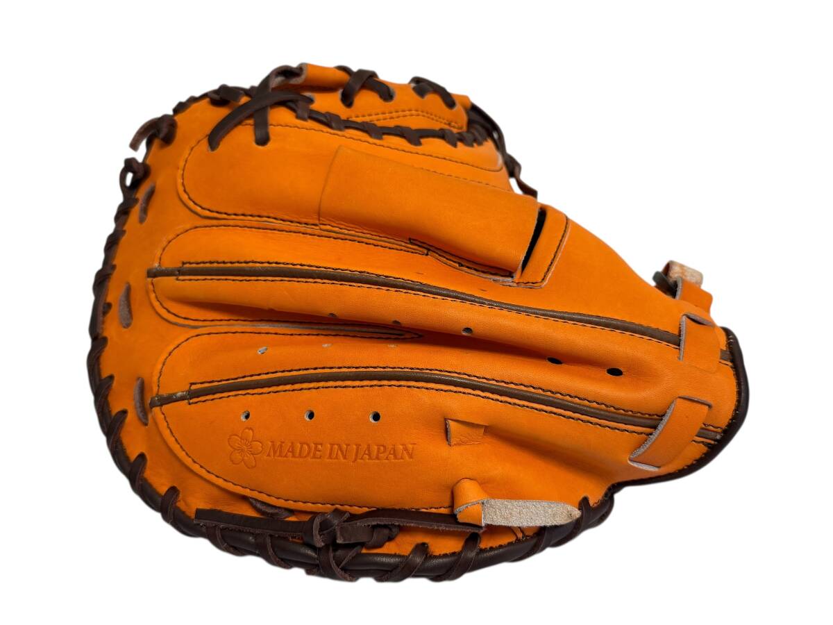 限定品 未使用 SURE PLAY シュアプレイ 一般軟式用キャッチャーミット Extra Version ■グラブ袋付き_画像4