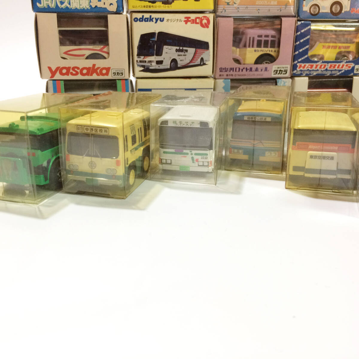 チョロQ 関東地域 バスコレクション まとめ 70台セット(レア多数・未開封箱あり)タカラトミー 大量_画像8