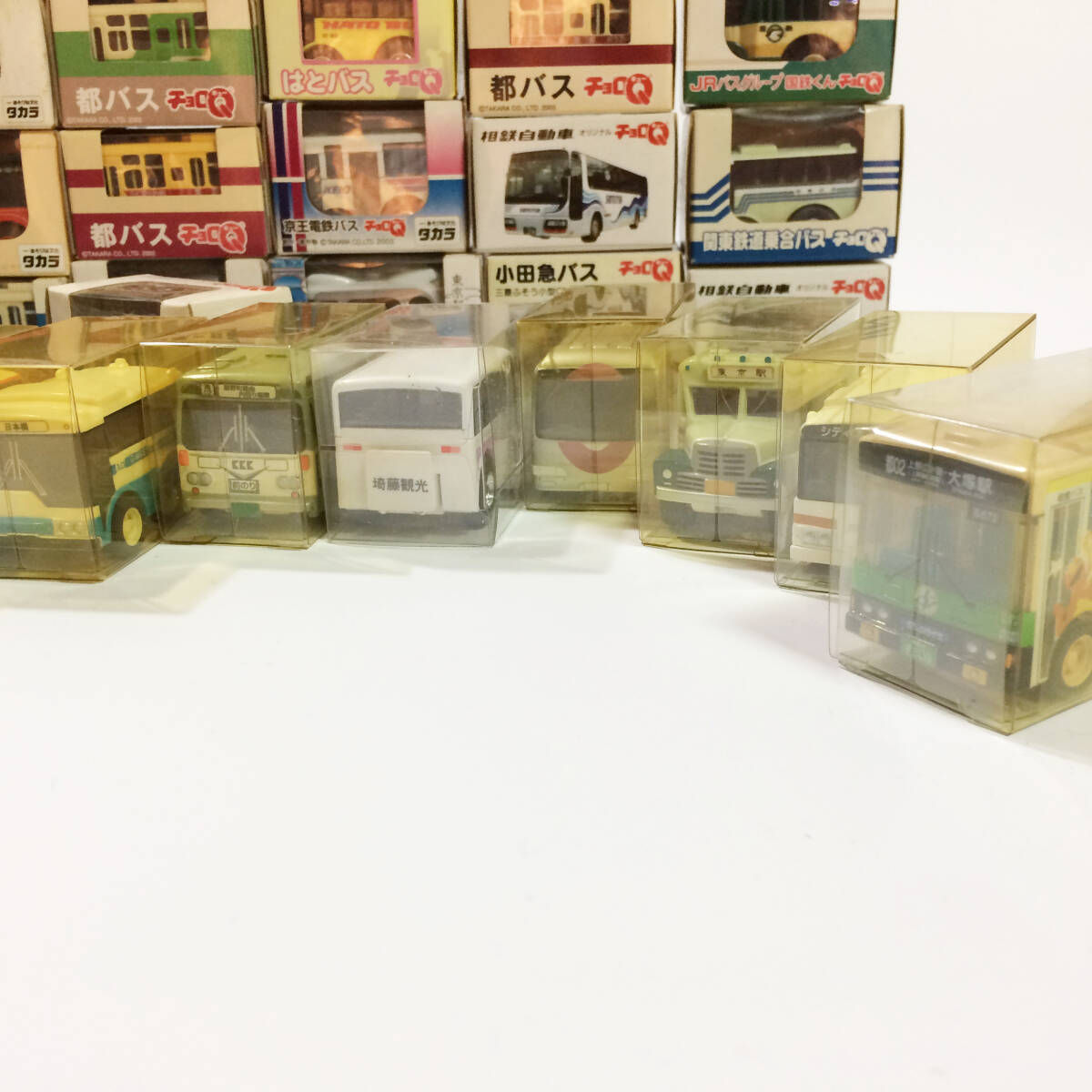 チョロQ 関東地域 バスコレクション まとめ 70台セット(レア多数・未開封箱あり)タカラトミー 大量_画像10