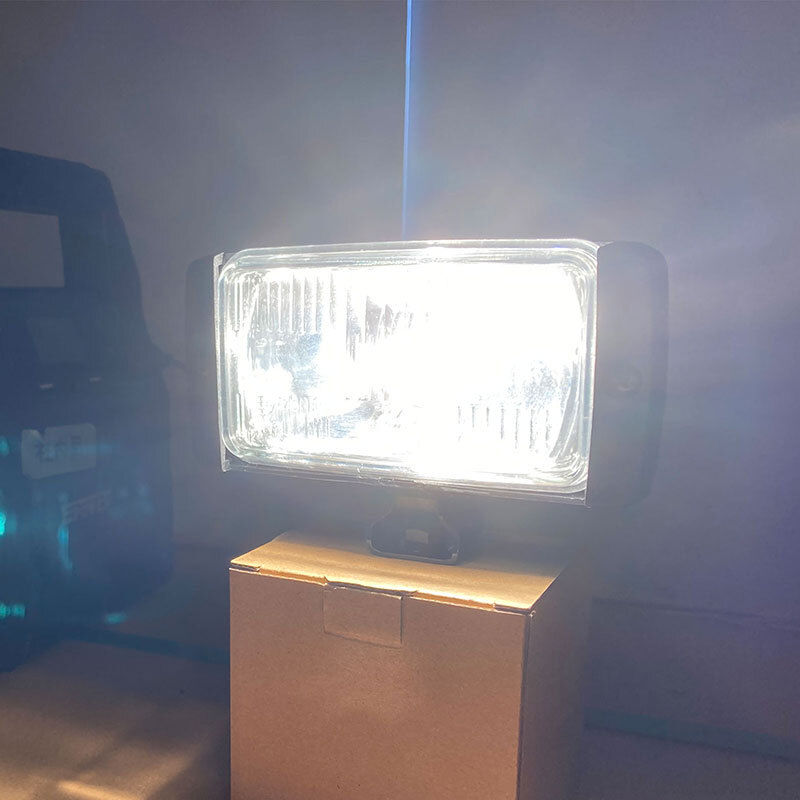 汎用 角型 フォグランプ クリア ガラスレンズ　DLAA LA-1003　140 × 72 × 71mm 左右セット_画像5