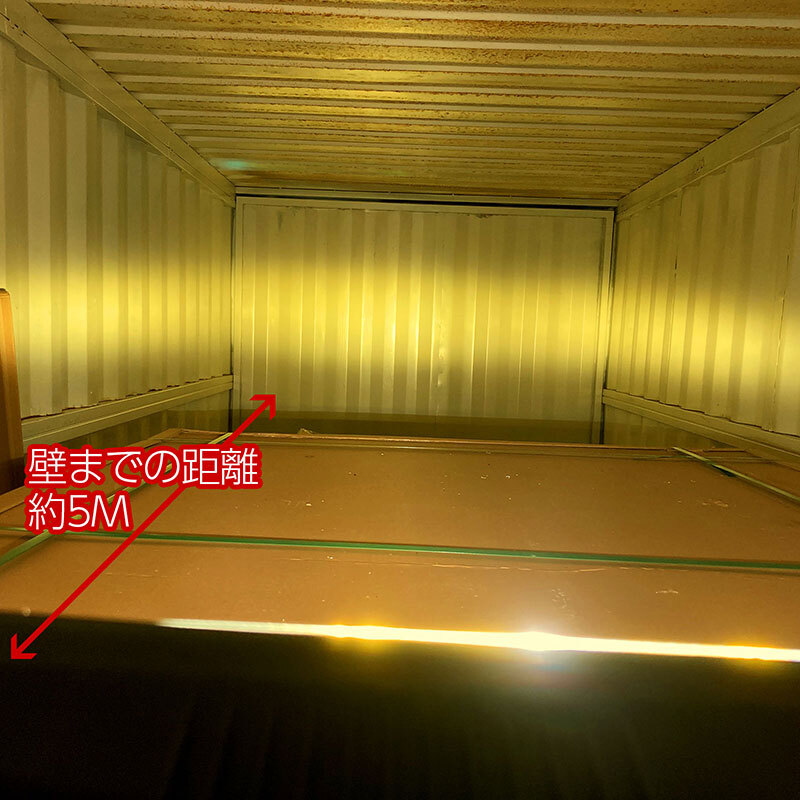 汎用 角型フォグランプ クリアー&イエロー ツインガラスレンズ カバー付き DLAA LA-8024 190×75×79mm 左右セット_画像4