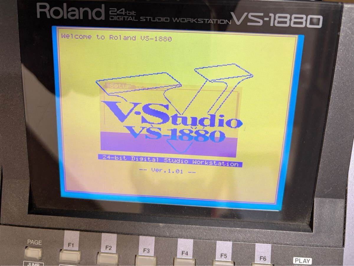 1 иен Roland Roland VS-1880 MTR многоканальный магнитофон мягкий чехол рабочее состояние подтверждено 