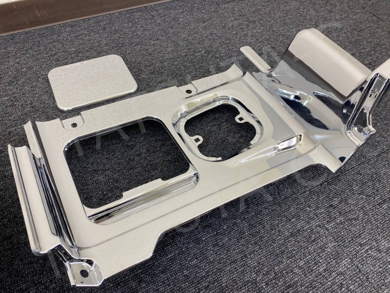 saec большой 17 Profia металлизированный подножка & крышка комплект левый и правый в комплекте демонстрационный рузовик H0755P