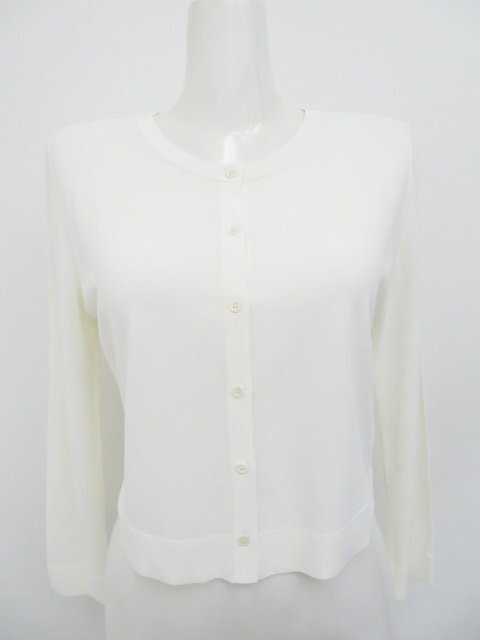 FOXEY NEW YORK кардиган верхний стандартный 32821 белый 40 '15 год б/у A1 AP-110575