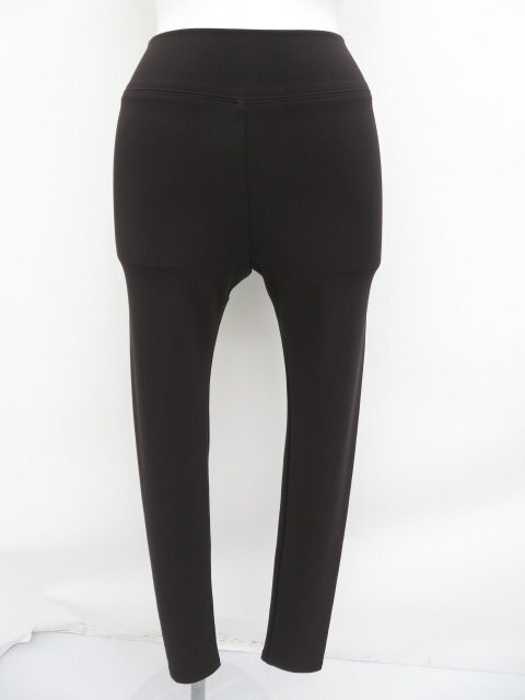 1 иен старт!FOXEY NEW YORK леггинсы # стрейч джерси -23210 темно-коричневый L б/у A1 AP-B111202