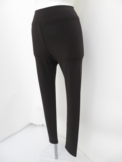 1 иен старт!FOXEY NEW YORK леггинсы # стрейч джерси -23210 темно-коричневый L б/у A1 AP-B111202