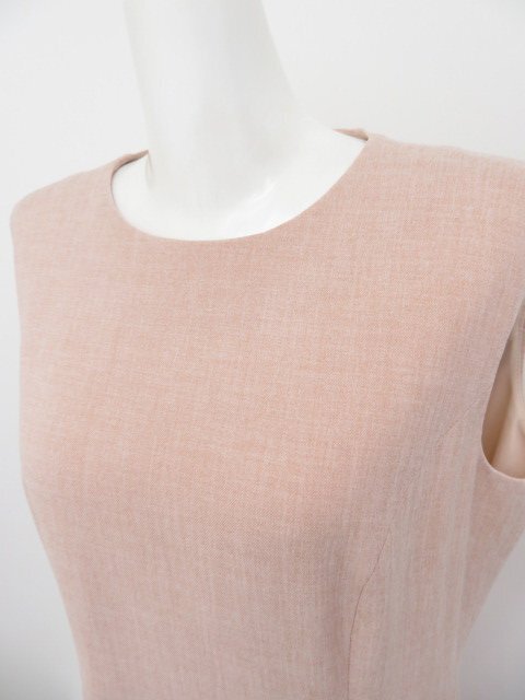 1円スタート♪Leilian/レリアン ワンピース ドレス ピンク系 11号 中古A1美品　AP-B112502_画像4