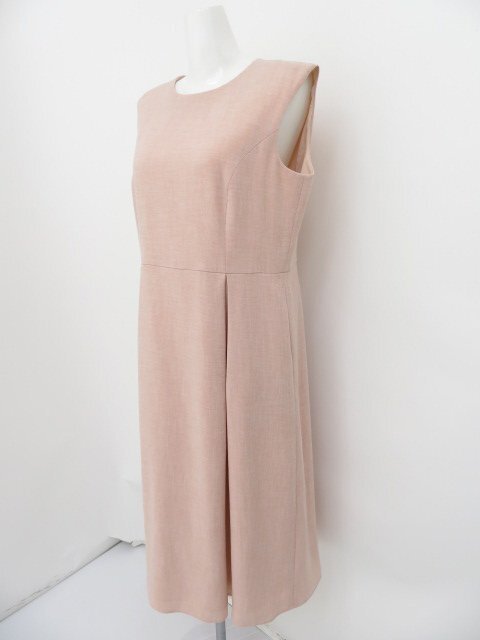 1円スタート♪Leilian/レリアン ワンピース ドレス ピンク系 11号 中古A1美品　AP-B112502_画像2