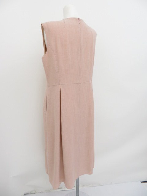 1円スタート♪Leilian/レリアン ワンピース ドレス ピンク系 11号 中古A1美品　AP-B112502_画像3