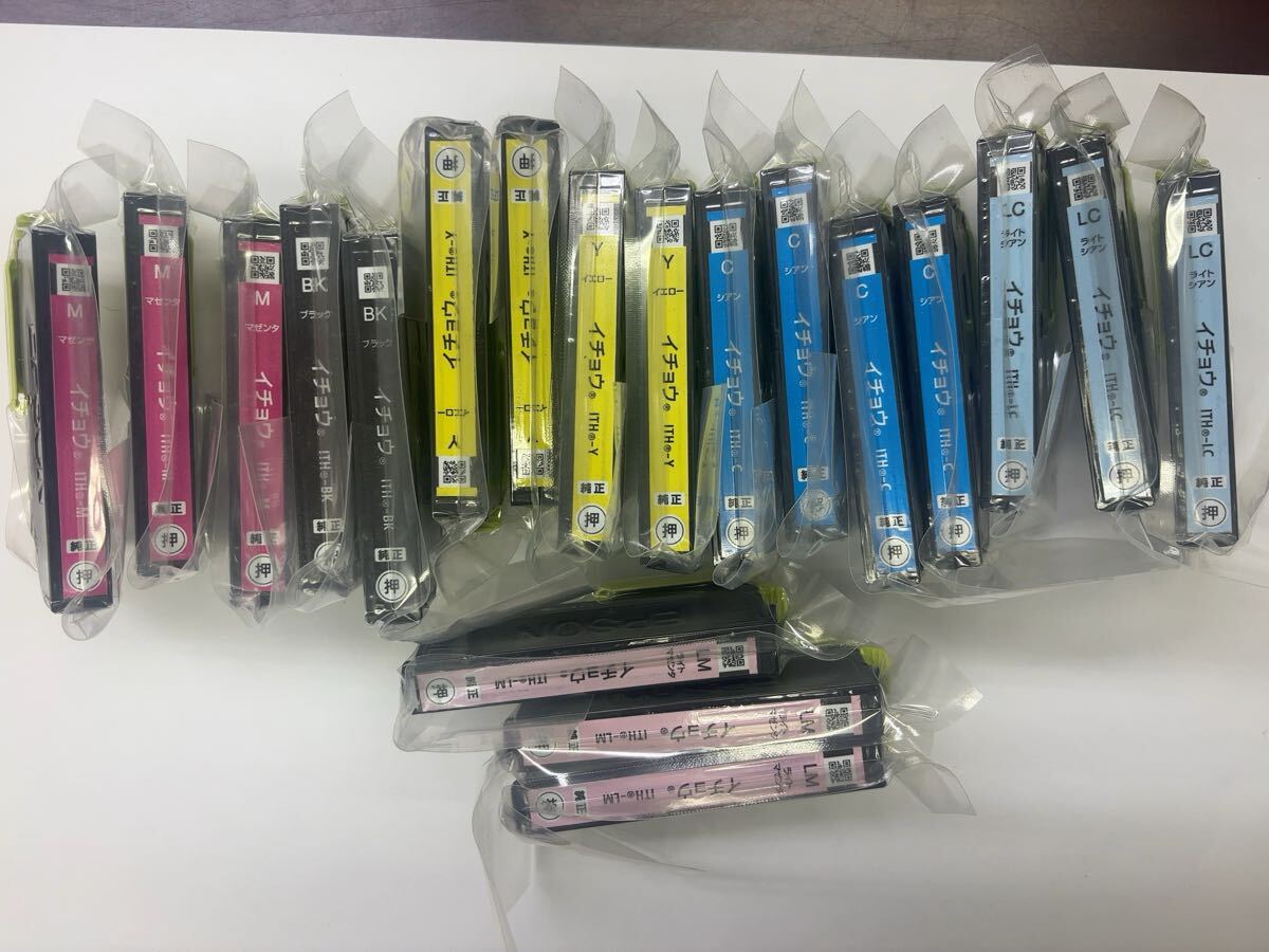 お得です EPSON エプソン インクカートリッジ イチョウ ITH 新品 純正 19本セット_画像1