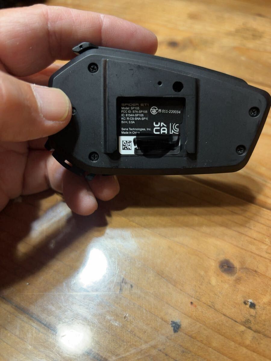 Sena SPIDER-ST1-01 インカム 美品_画像6