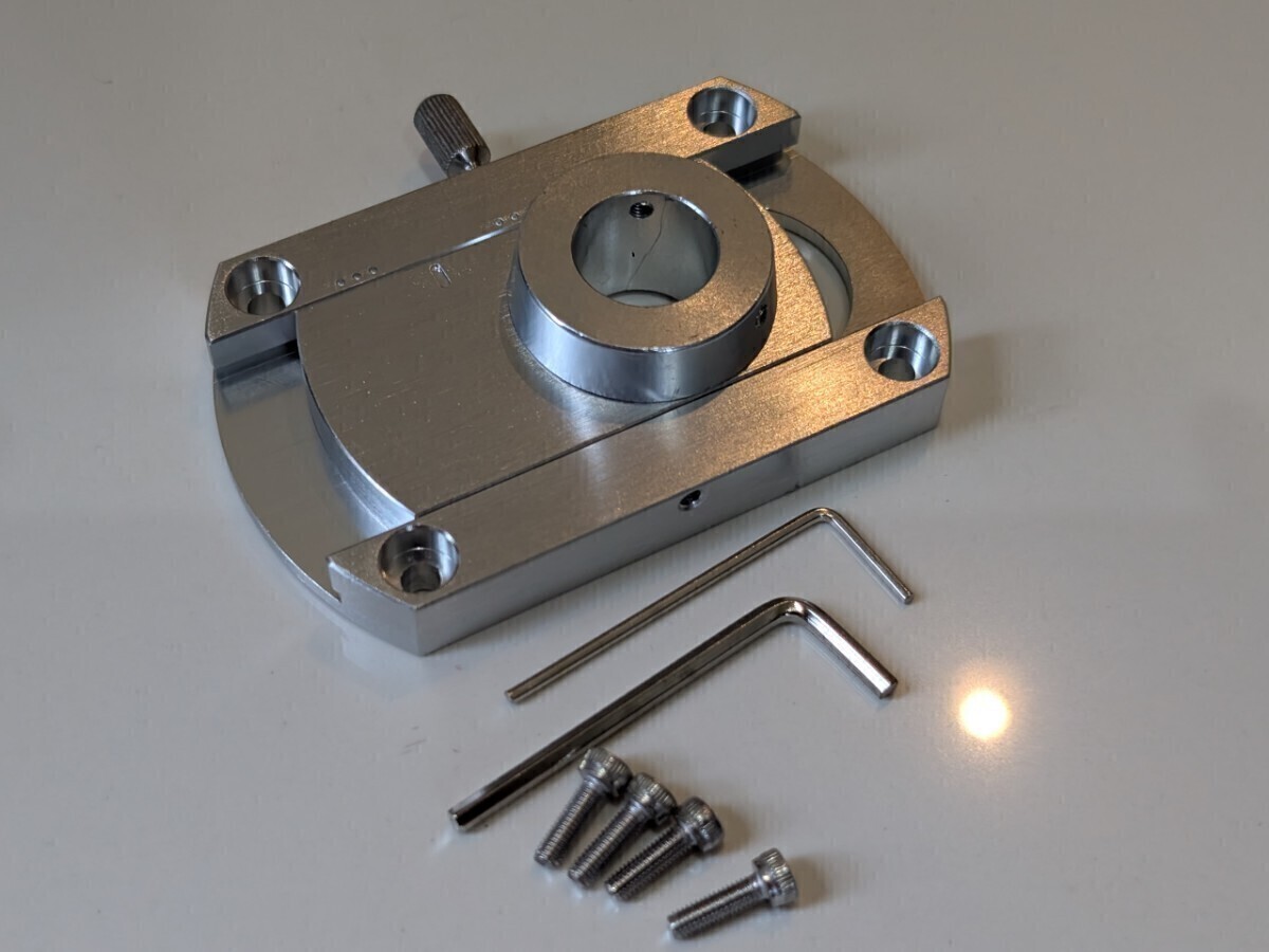 SAEC WE−407/23 317 8000ST 用 SME スライドベース ネジ付属 トーンアーム用 未使用 新品 アームベース 3_画像3