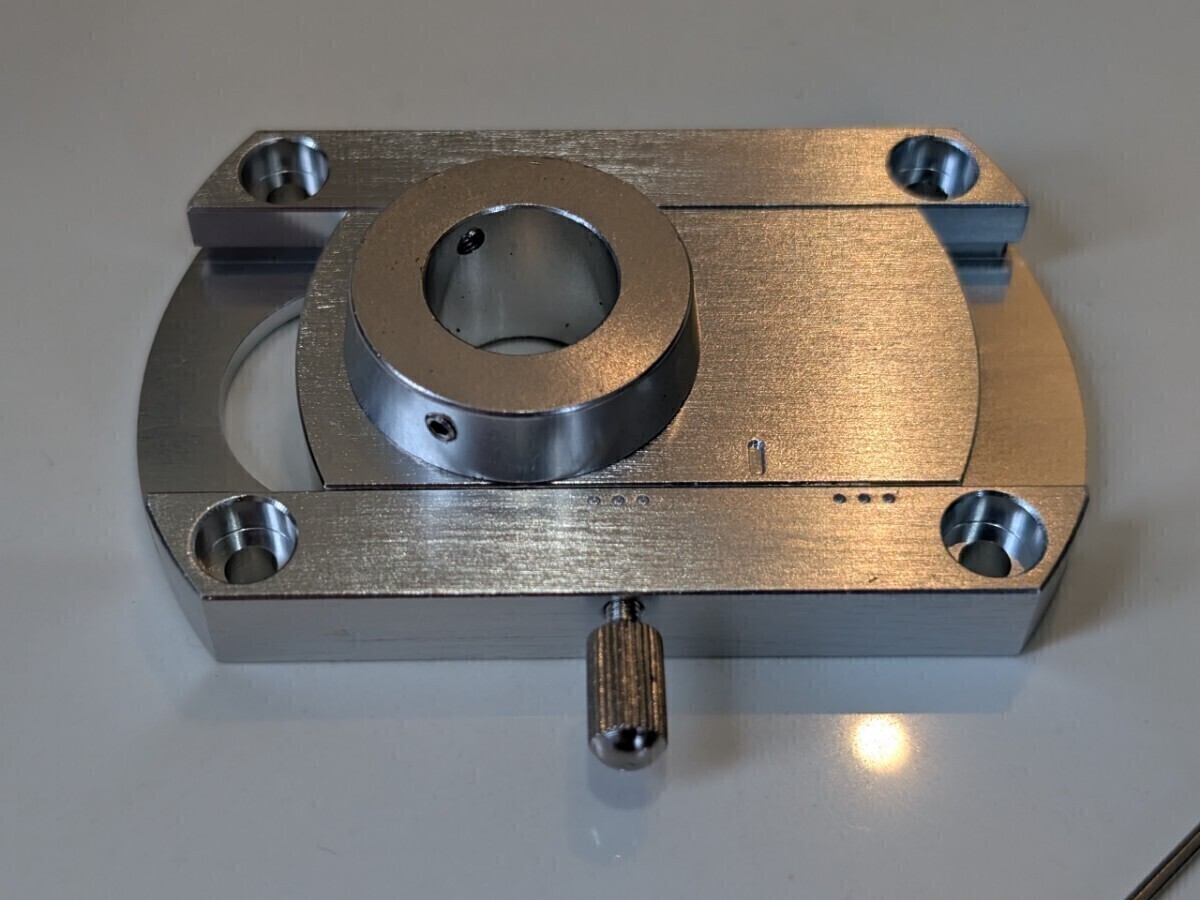 SAEC WE−407/23 317 8000ST 用 SME スライドベース ネジ付属 トーンアーム用 未使用 新品 アームベース 3_画像6