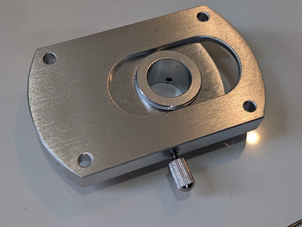 SAEC WE−407/23 317 8000ST 用 SME スライドベース ネジ付属 トーンアーム用 未使用 新品 アームベース 3_画像7