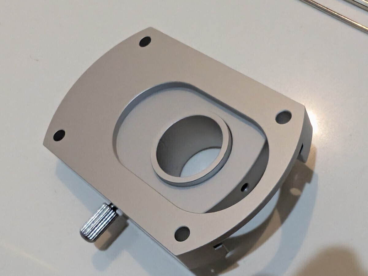 SME スライドベース ネジ工具付属 互換 軸径20mm Ortofon EMT MICRO等 トーンアーム用 未使用 新品　検索　フォノケーブル　アームベース 2_画像5