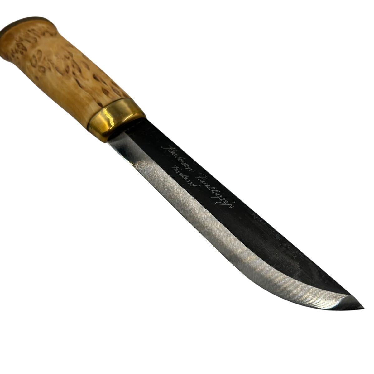 【コレクター放出】Kauhavan Puukkopaja カウハバン プーッコ パヤ　フィンランド製 プーッコナイフ｜Bush Craft　＃1105　B_画像1