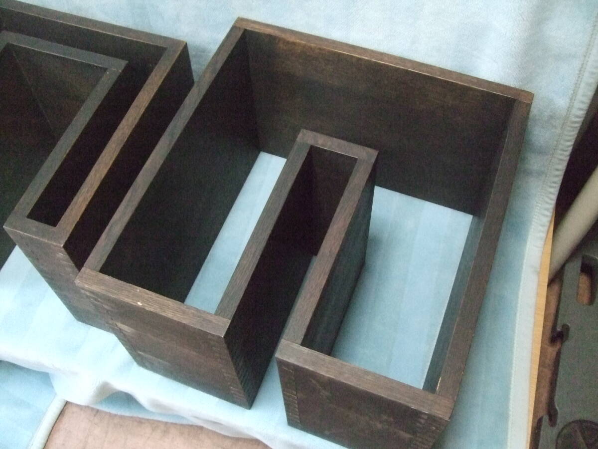 直接引取り歓迎!千葉県松戸市から☆ abode/アボード☆SHOJI/ショージ ネストテーブル/サイドテーブル/ウー バホリヨディン_画像9