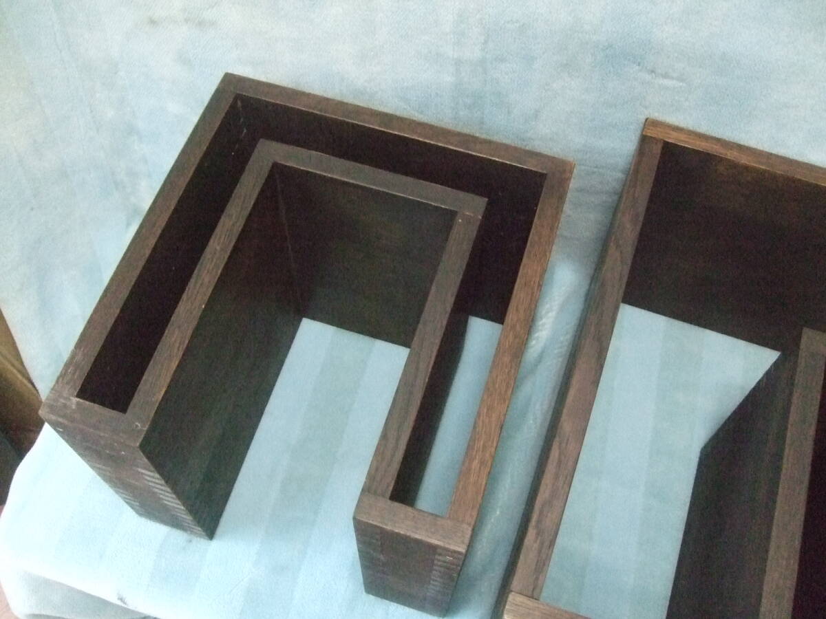 直接引取り歓迎!千葉県松戸市から☆ abode/アボード☆SHOJI/ショージ ネストテーブル/サイドテーブル/ウー バホリヨディン_画像10