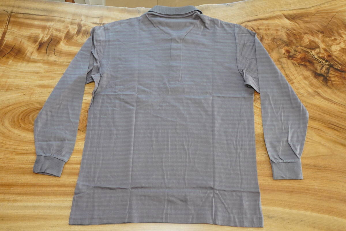 クリーニング済み dunhill Sport ダンヒル 長袖 ポロシャツ メンズ L ゴルフウェア 美品 中古品 現状品 保管品_画像6