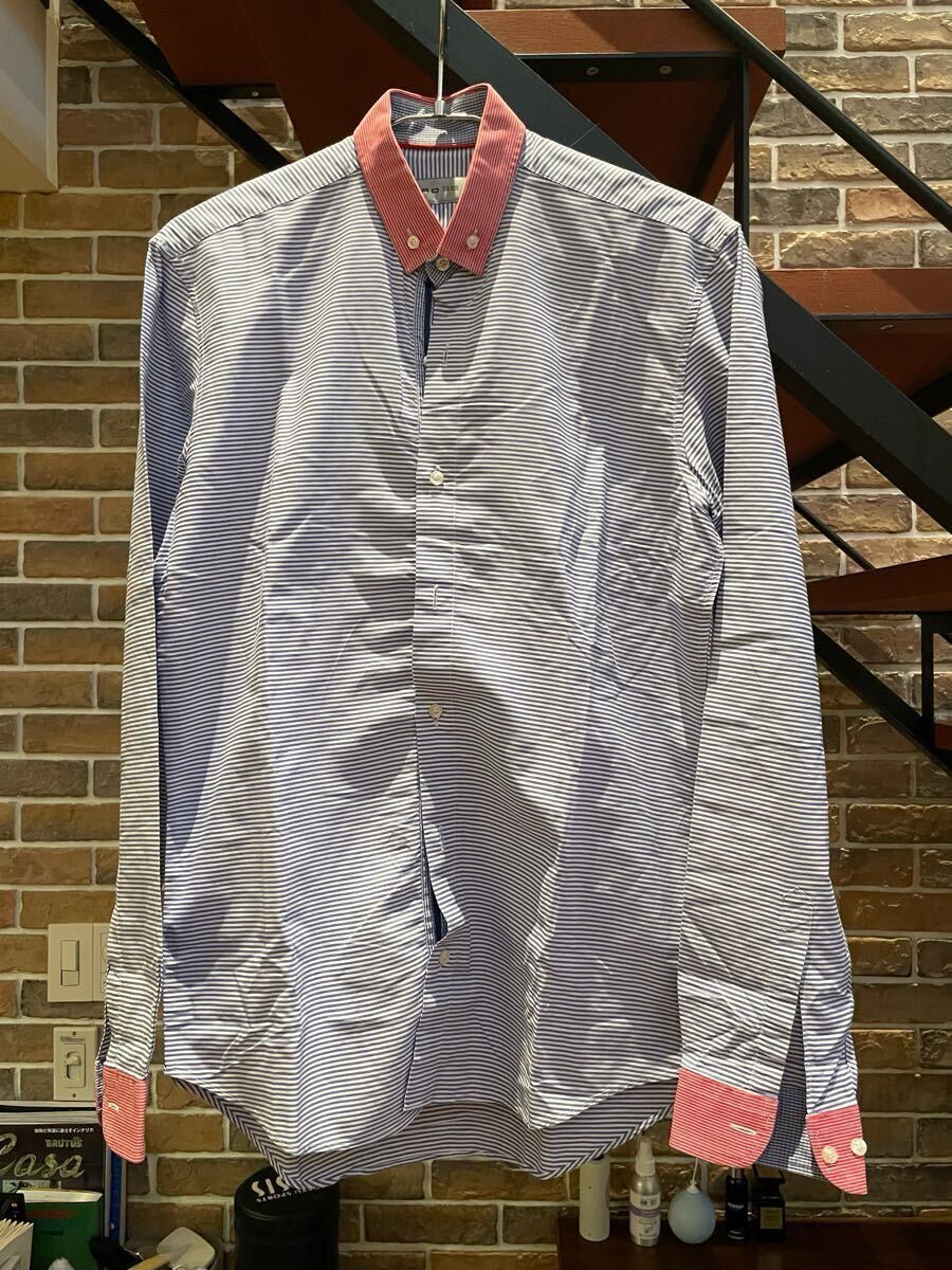 ETRO(エトロ) ボーダー長袖シャツ_画像1
