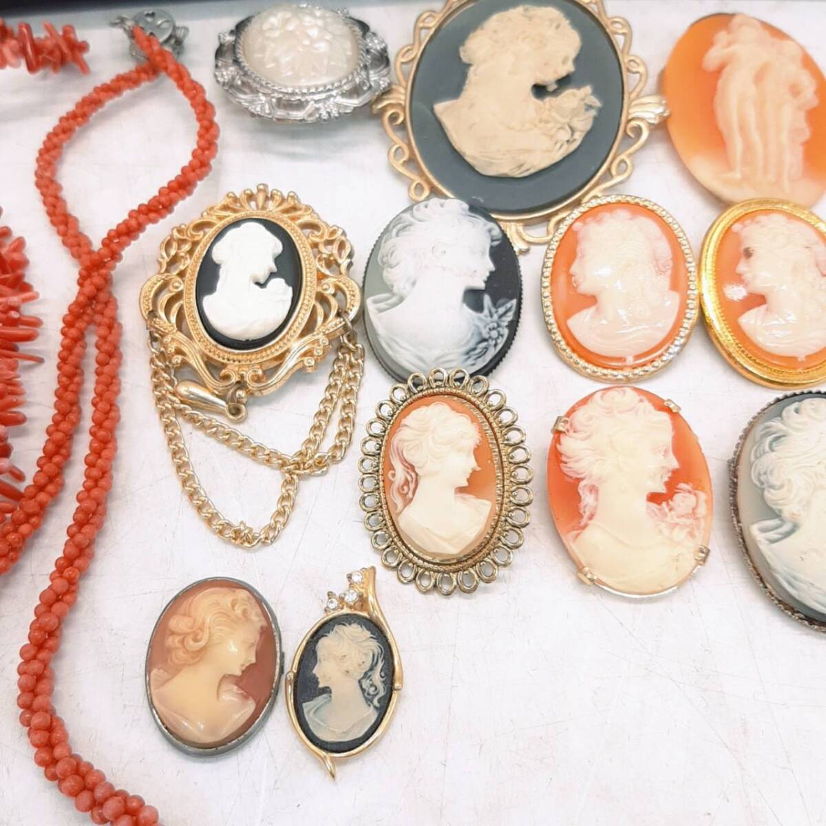 w221[1 иен ~] аксессуары камея брошь булавка для галстука суммировать 