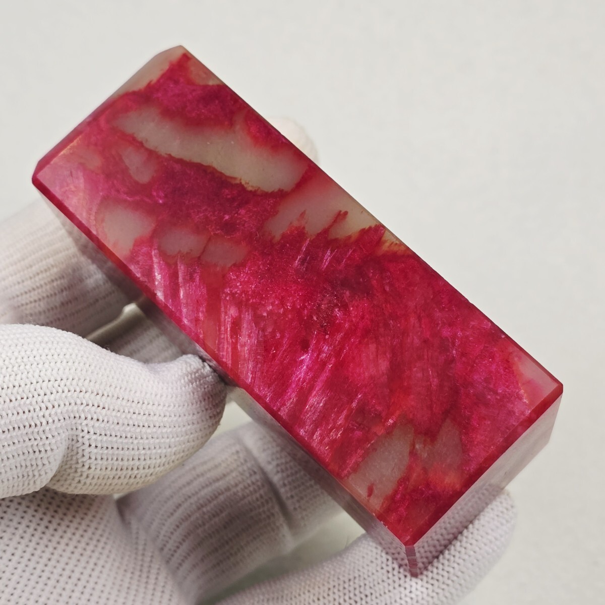 文房具 鶏血石 鶏血玉 原石 手作 大型印材 印石 置物 激安_画像8