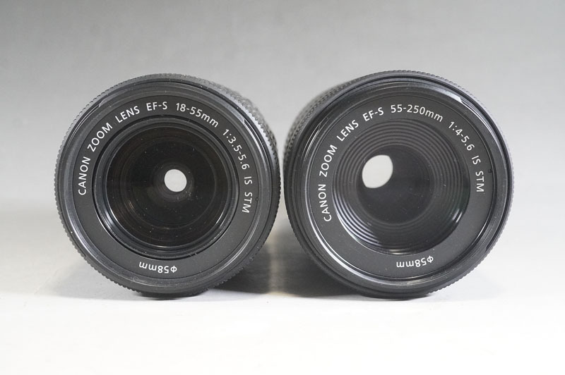 1円~【L819】Canon キャノン EOS 8000D デジタル一眼レフ /EF-S 18-55mm 1:3.5-5.6 /EF-S 55-250mm 1:4-5.6 バッテリー・充電器・取説付_画像7