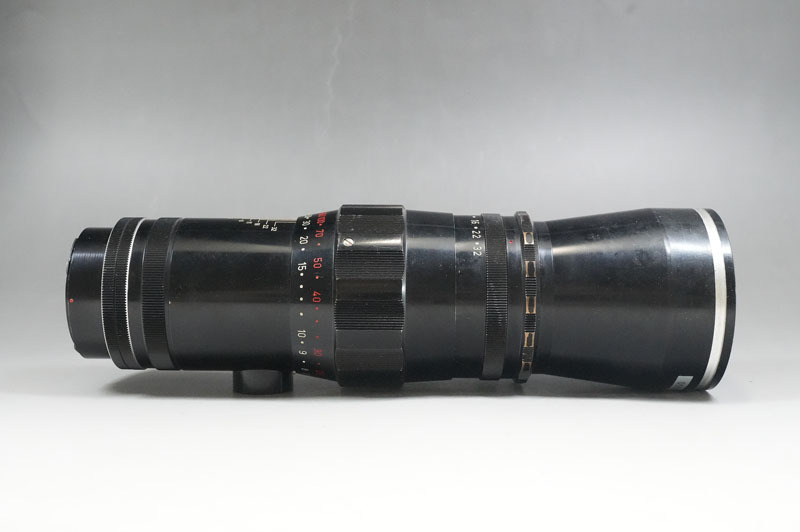 1円~【L831】Schneider ALPA Tele-Xenar 360mm F5.5 シュナイダー アルパ テレクセナー メタルレンズフード付_画像3