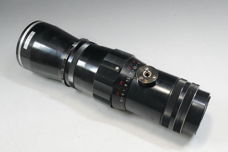 1円~【L831】Schneider ALPA Tele-Xenar 360mm F5.5 シュナイダー アルパ テレクセナー メタルレンズフード付_画像7