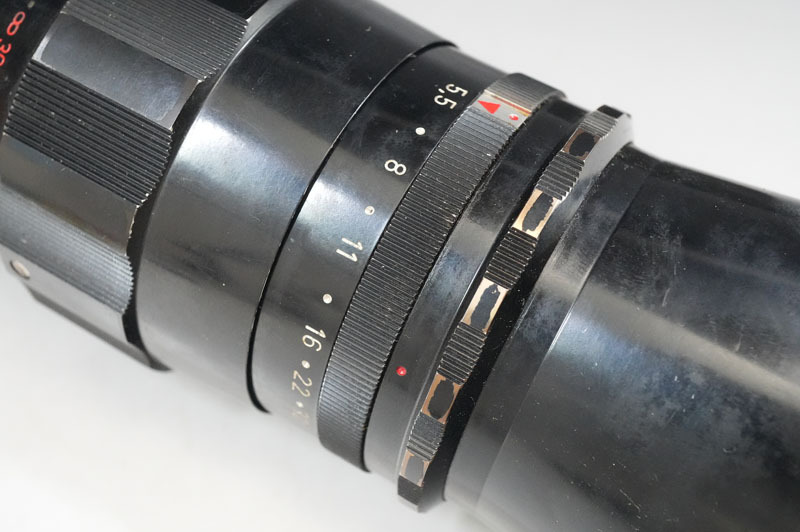 1円~【L831】Schneider ALPA Tele-Xenar 360mm F5.5 シュナイダー アルパ テレクセナー メタルレンズフード付_画像8