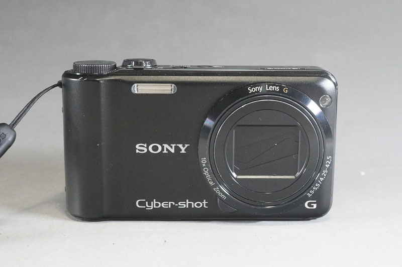  1円~【L893】SONY／ソニー　Cyber-shot　DSC-HX5V　ブラック　サイバーショット　コンパクトデジタルカメラ　バッテリー・充電器付_画像2