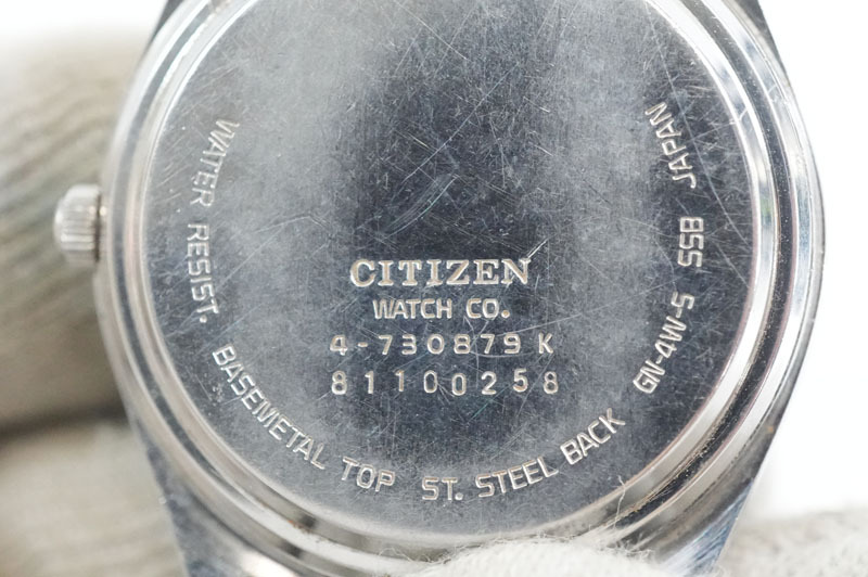 1円~【L59】CITIZEN　シチズン　4-720644Y/H00S2903-K/4-853164TA/4-730879K　レディース　メンズ　クオーツ　自動巻き　腕時計　まとめ4点_画像9