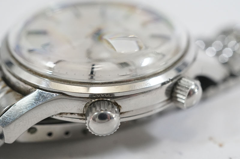 1円~【L60】実働　CITIZEN　シチズン　Alarm Date　ALDS51301-Y　アラームデイト　手巻き　デイト　21石　メンズ　腕時計_画像6