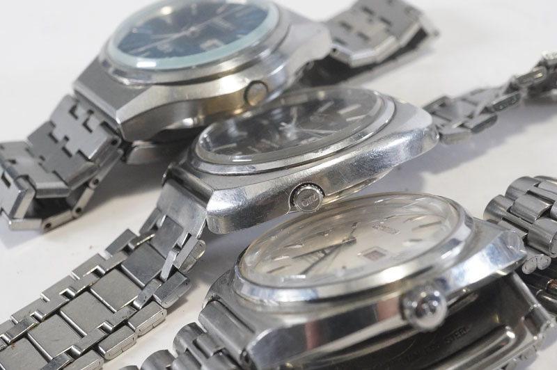 1円~【L76】CITIZEN/シチズン コスモトロン 4-790600TA/セブンスター V2 4-770561/レオパール 4-720407 自動巻き メンズ 腕時計 まとめ3点_画像4